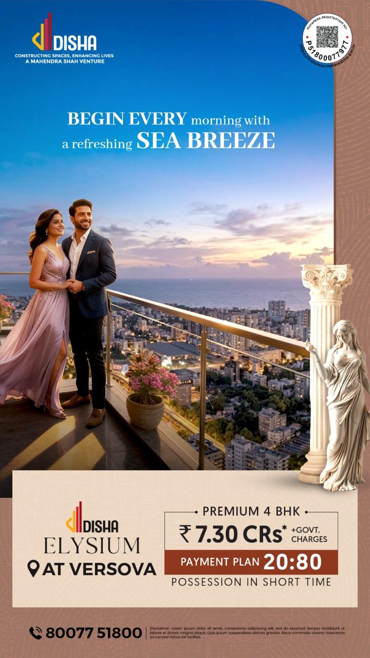 Disha Elysium at Versova - Premium 4 BHK